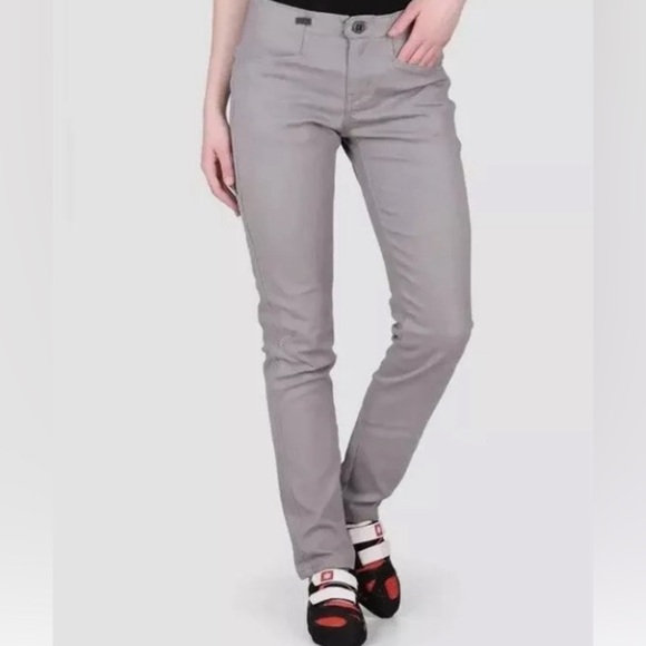 Patagonia Women's Adjustable Gray Escala Rock Climbing Hiking Outdoor Pants - Picture 3 of 7